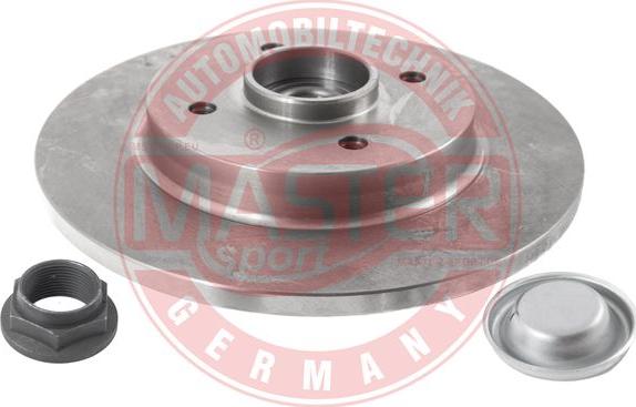 MASTER-SPORT GERMANY 2401106128B-PCS-MS - Disc frana aaoparts.ro