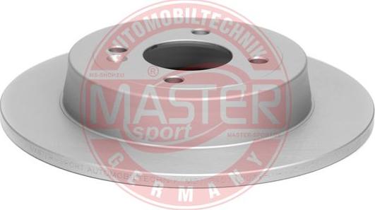 MASTER-SPORT GERMANY 24011003981-PCS-MS - Disc frana aaoparts.ro