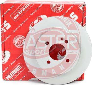 MASTER-SPORT GERMANY 24011003981-PCS-MS - Disc frana aaoparts.ro