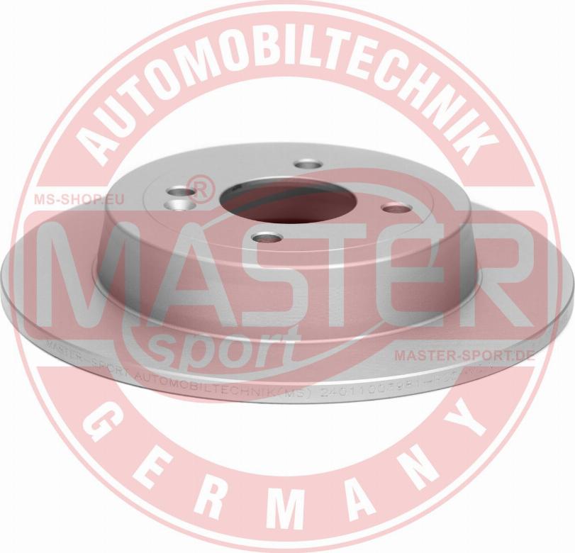 MASTER-SPORT GERMANY 24011003981PR-PCS-MS - Disc frana aaoparts.ro