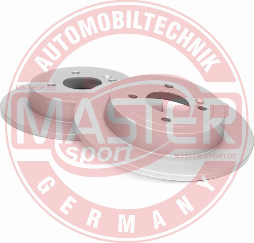 MASTER-SPORT GERMANY 24011003981-SET-MS - Disc frana aaoparts.ro