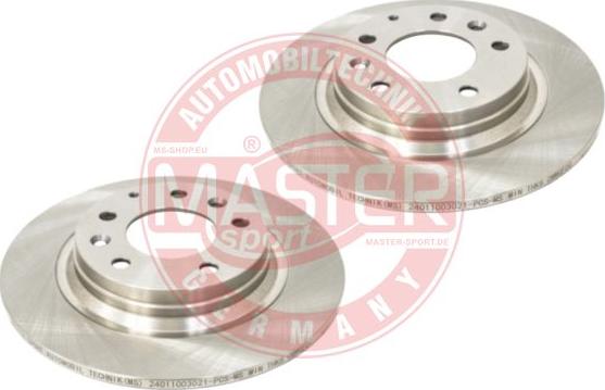 MASTER-SPORT GERMANY 24011003021-SET-MS - Disc frana aaoparts.ro