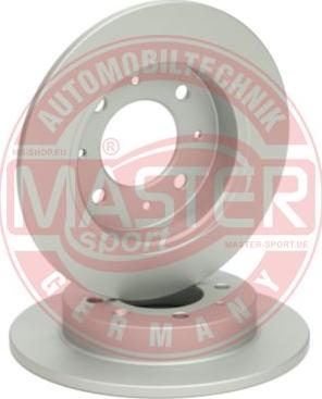 MASTER-SPORT GERMANY 24011003341-SET-MS - Disc frana aaoparts.ro