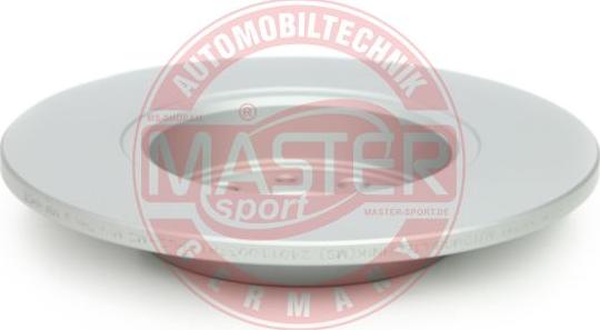 MASTER-SPORT GERMANY 24011003781-PCS-MS - Disc frana aaoparts.ro