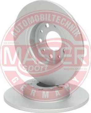 MASTER-SPORT GERMANY 24011003781-SET-MS - Disc frana aaoparts.ro