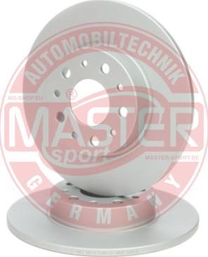 MASTER-SPORT GERMANY 24011003781-SET-MS - Disc frana aaoparts.ro