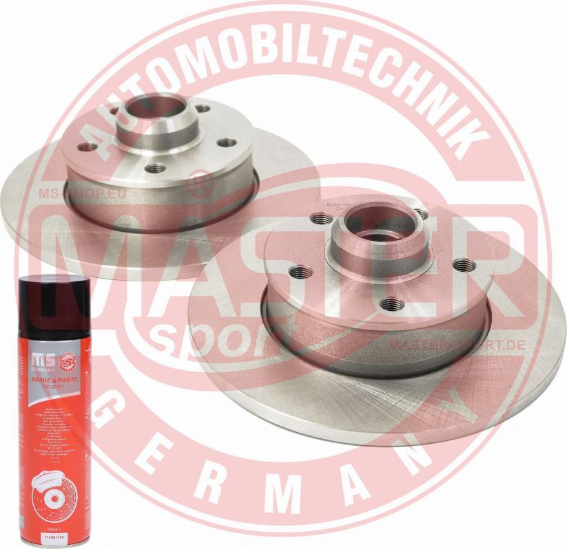 MASTER-SPORT 24011002031-SET-MSP - Disc frana aaoparts.ro