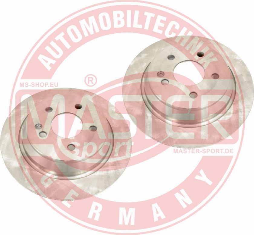 MASTER-SPORT GERMANY 24011002801-SET-MS - Disc frana aaoparts.ro