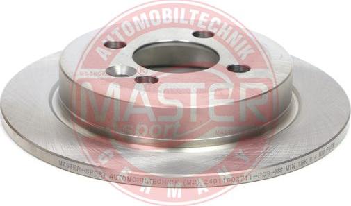 MASTER-SPORT GERMANY 24011002711-PCS-MS - Disc frana aaoparts.ro