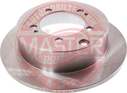 MASTER-SPORT 24011007041-PCS-MS - Disc frana aaoparts.ro