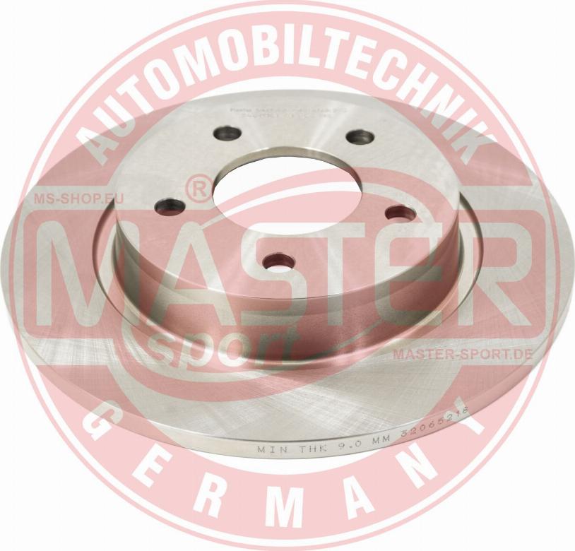 MASTER-SPORT GERMANY 24011101601-PCS-MS - Disc frana aaoparts.ro