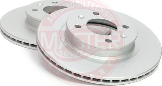 MASTER-SPORT GERMANY 24011801511-SET-MS - Disc frana aaoparts.ro