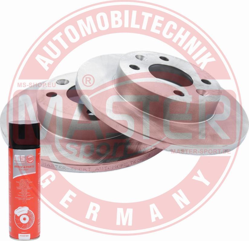 MASTER-SPORT 24011201161-SET-MSP - Disc frana aaoparts.ro