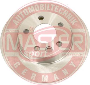 MASTER-SPORT GERMANY 24011201381-PCS-MS - Disc frana aaoparts.ro