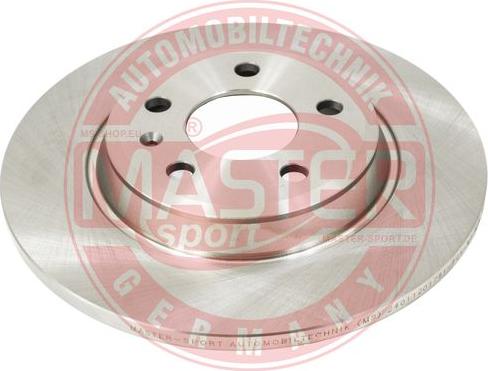 MASTER-SPORT GERMANY 24011201781-PCS-MS - Disc frana aaoparts.ro