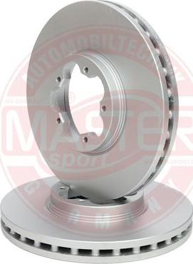 MASTER-SPORT GERMANY 24013301021-SET-MS - Disc frana aaoparts.ro