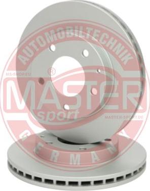 MASTER-SPORT GERMANY 24012401291-SET-MS - Disc frana aaoparts.ro