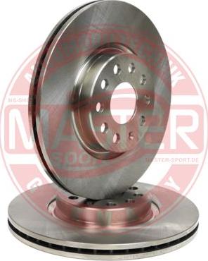 MASTER-SPORT GERMANY 24012501581-SET-MS - Disc frana aaoparts.ro