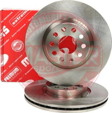 MASTER-SPORT GERMANY 24012501581-SET-MS - Disc frana aaoparts.ro