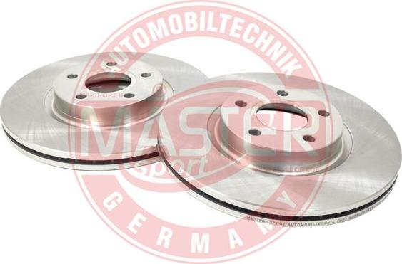 MASTER-SPORT GERMANY 24012501621-SET-MS - Disc frana aaoparts.ro