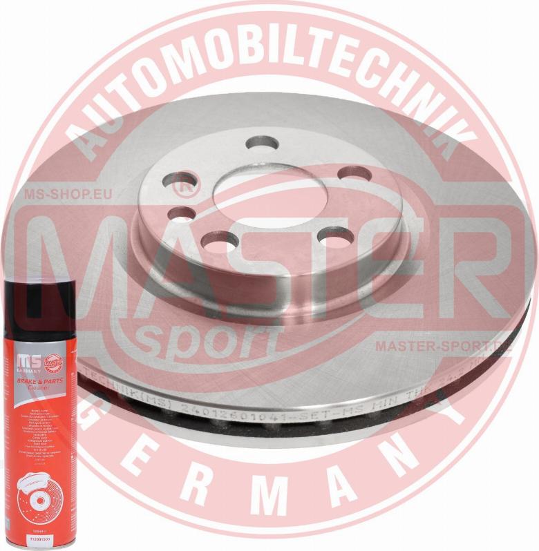 MASTER-SPORT 24012601041-PCS-MSP - Disc frana aaoparts.ro