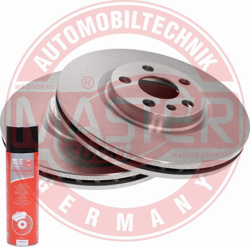MASTER-SPORT 24012601041-SET-MSP - Disc frana aaoparts.ro