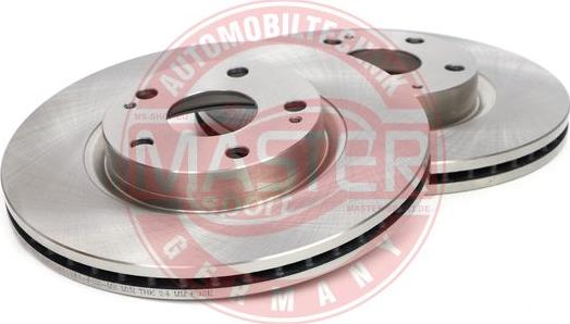 MASTER-SPORT GERMANY 24012601381-SET-MS - Disc frana aaoparts.ro