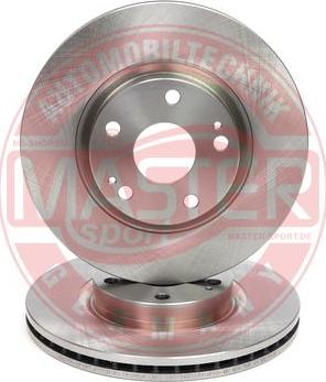 MASTER-SPORT GERMANY 24012601381-SET-MS - Disc frana aaoparts.ro