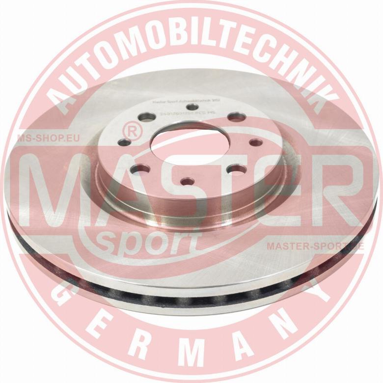 MASTER-SPORT GERMANY 24012601251-PCS-MS - Disc frana aaoparts.ro