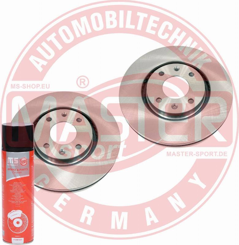 MASTER-SPORT 24012601201-SET-MSP - Disc frana aaoparts.ro