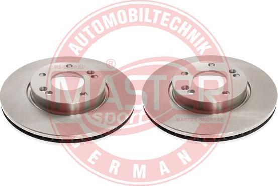 MASTER-SPORT GERMANY 24012601281-SET-MS - Disc frana aaoparts.ro