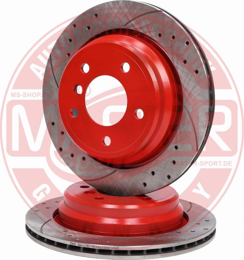 MASTER-SPORT GERMANY 24012001541SE-SET-MS - Disc frana aaoparts.ro