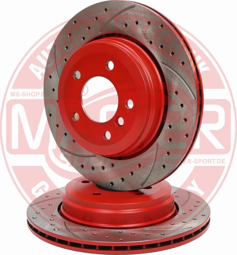 MASTER-SPORT GERMANY 24012001831SE-SET-MS - Disc frana aaoparts.ro