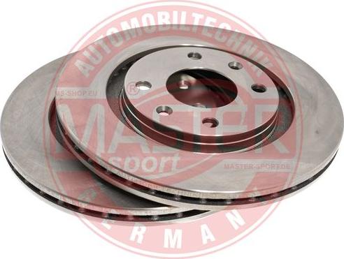 MASTER-SPORT GERMANY 24012001331-SET-MS - Disc frana aaoparts.ro