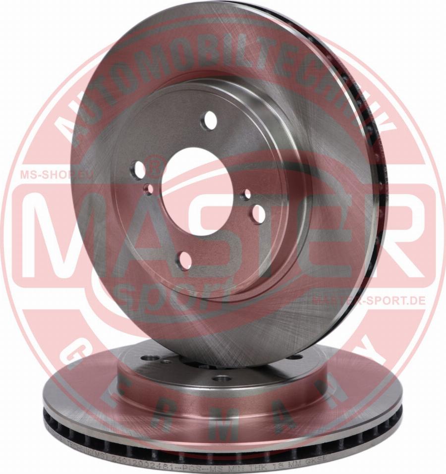 MASTER-SPORT 24012002481-SET-MS - Disc frana aaoparts.ro