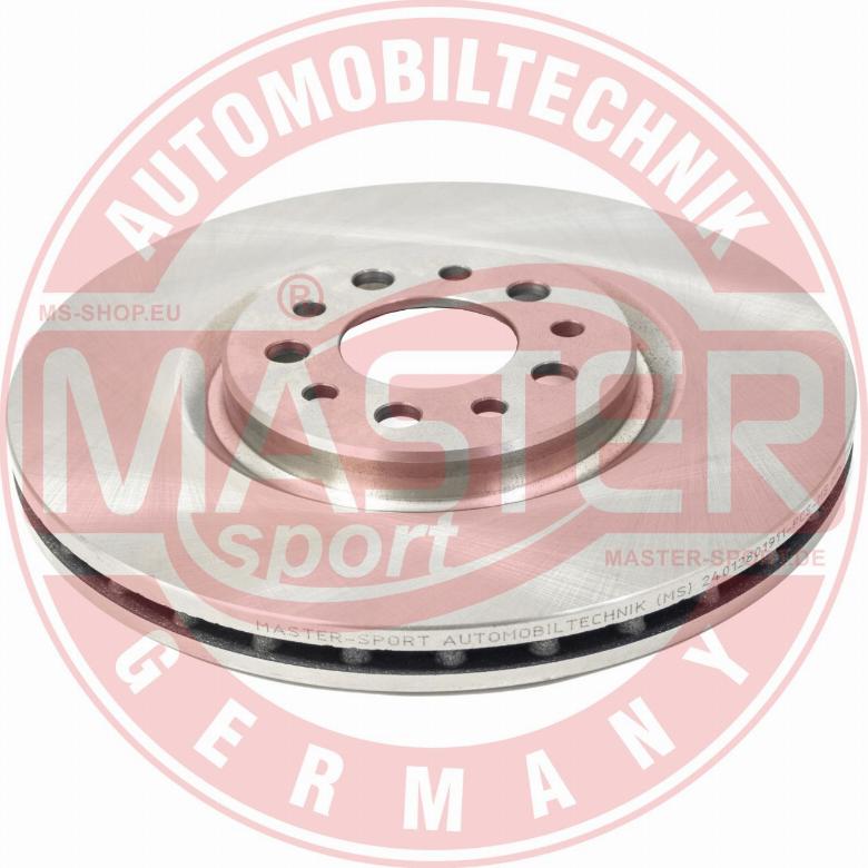 MASTER-SPORT GERMANY 24012801911-PCS-MS - Disc frana aaoparts.ro