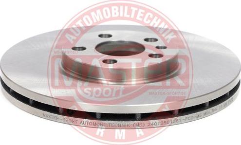 MASTER-SPORT GERMANY 24012801361-PCS-MS - Disc frana aaoparts.ro