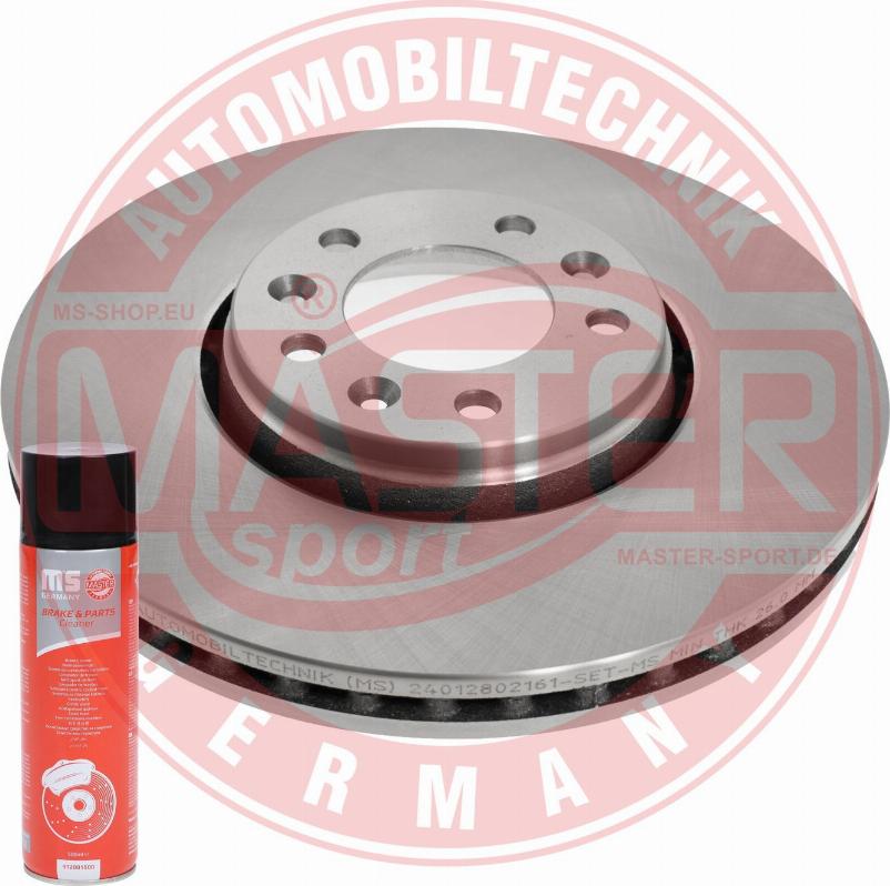 MASTER-SPORT 24012802161-PCS-MSP - Disc frana aaoparts.ro