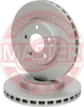 MASTER-SPORT GERMANY 24012802761-SET-MS - Disc frana aaoparts.ro