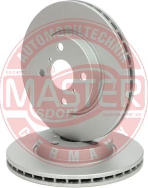 MASTER-SPORT GERMANY 24012202401-SET-MS - Disc frana aaoparts.ro