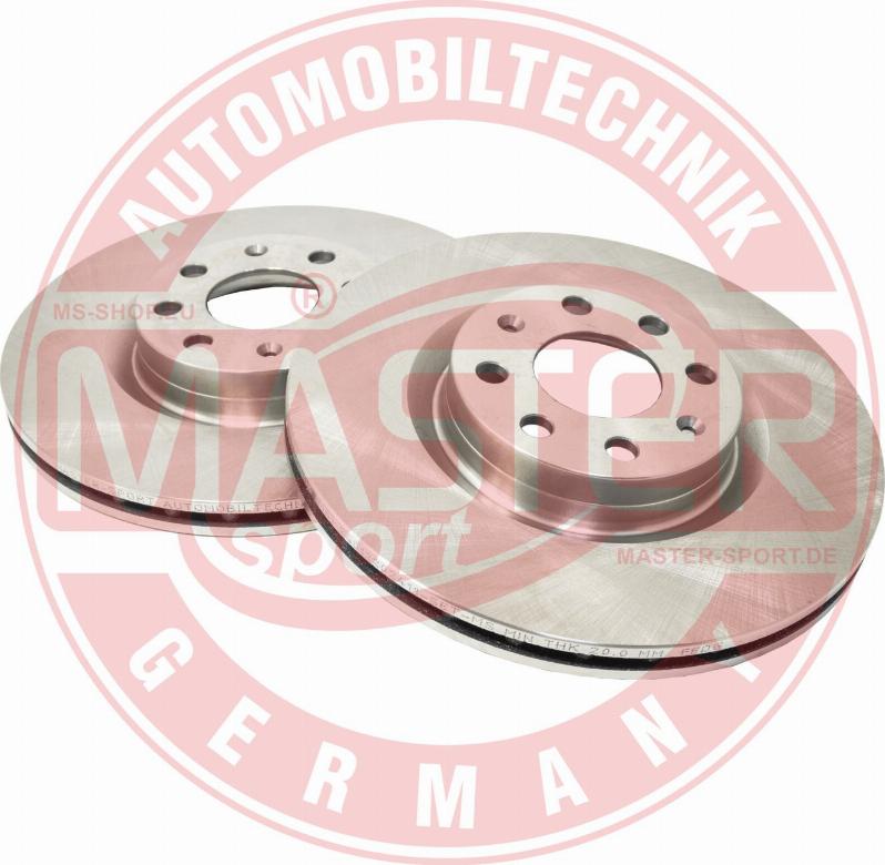 MASTER-SPORT GERMANY 24012202411-PCS-MS - Disc frana aaoparts.ro