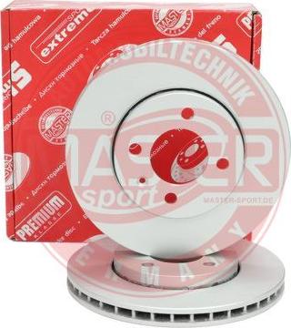 MASTER-SPORT GERMANY 24012202811-SET-MS - Disc frana aaoparts.ro