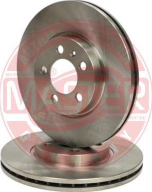 MASTER-SPORT GERMANY 24112526640-SET-MS - Disc frana aaoparts.ro