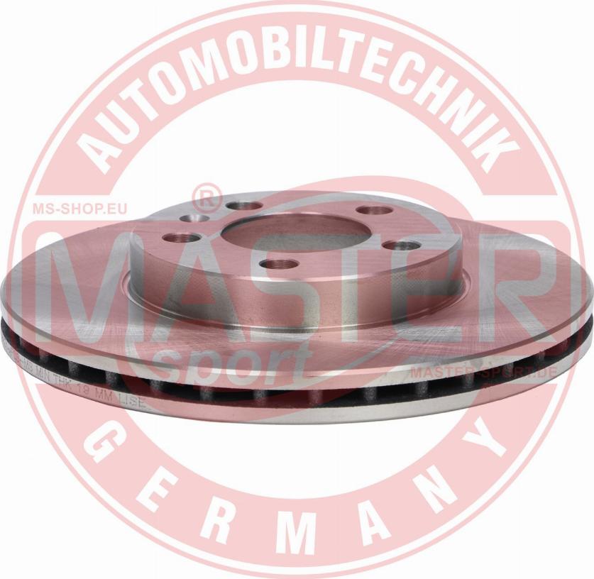 MASTER-SPORT GERMANY 24112526631-PCS-MS - Disc frana aaoparts.ro