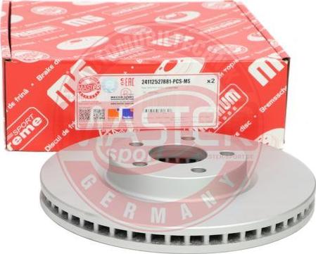 MASTER-SPORT GERMANY 24112527881PR-PCS-MS - Disc frana aaoparts.ro