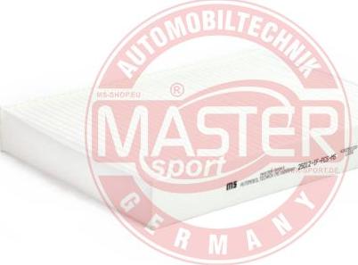 MASTER-SPORT GERMANY 25012-IF-PCS-MS - Filtru, aer habitaclu aaoparts.ro