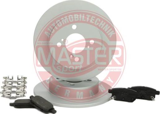 MASTER-SPORT GERMANY 200901750 - Set frana, frana disc aaoparts.ro