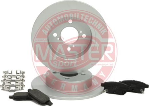 MASTER-SPORT GERMANY 200901750 - Set frana, frana disc aaoparts.ro