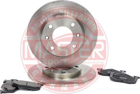 MASTER-SPORT 200801060 - Set frana, frana disc aaoparts.ro