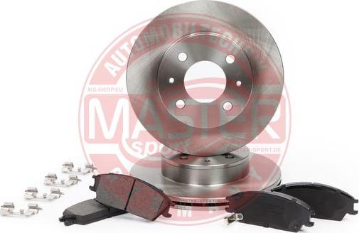 MASTER-SPORT GERMANY 201901140 - Set frana, frana disc aaoparts.ro